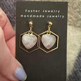 Heart earrings