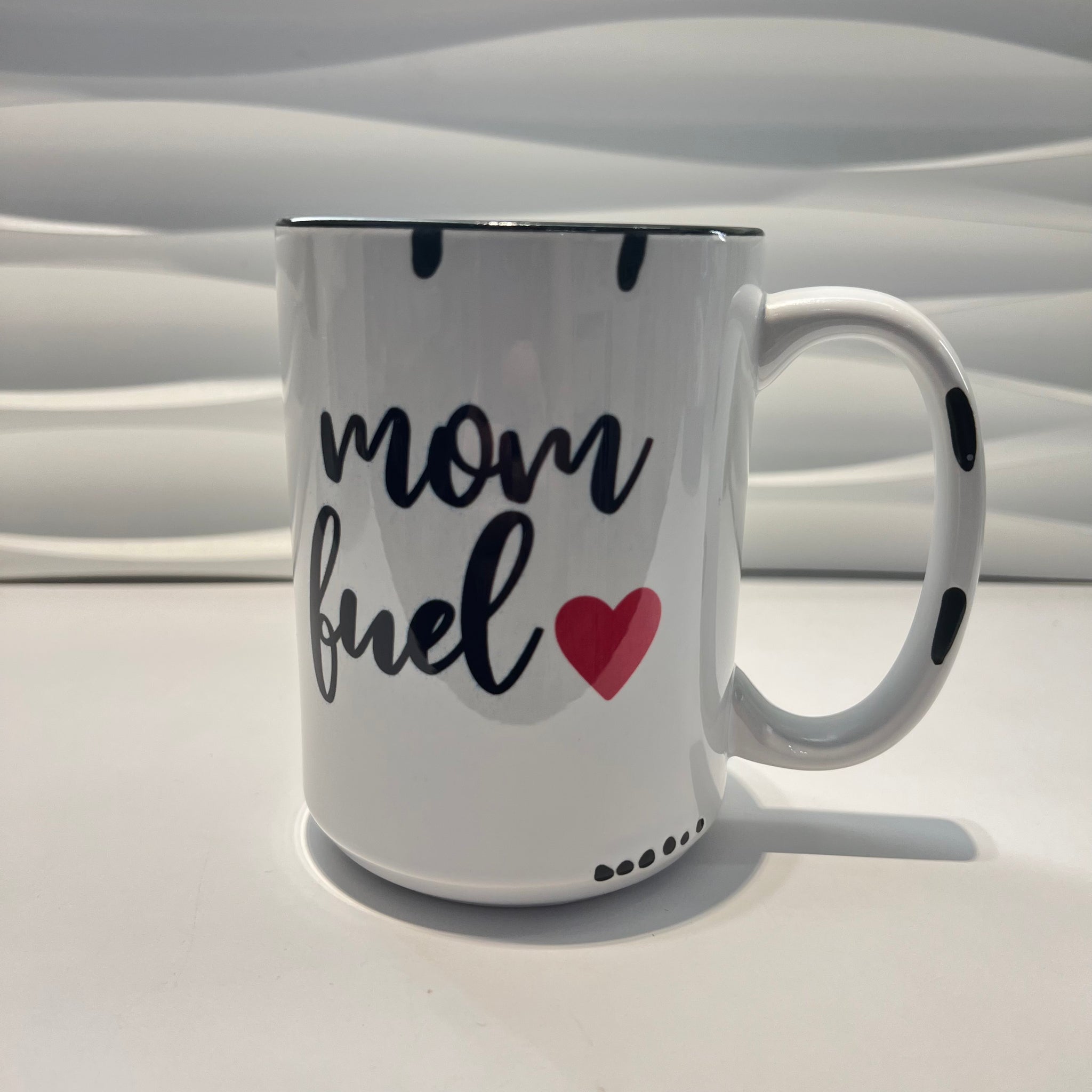 Mom Fuel Farmhouse Mug