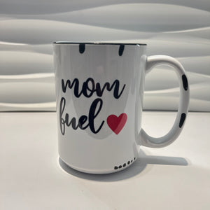 Mom Fuel Farmhouse Mug