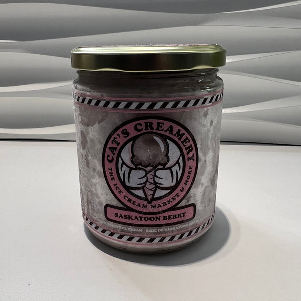 Saskatoon Berry Ice Cream