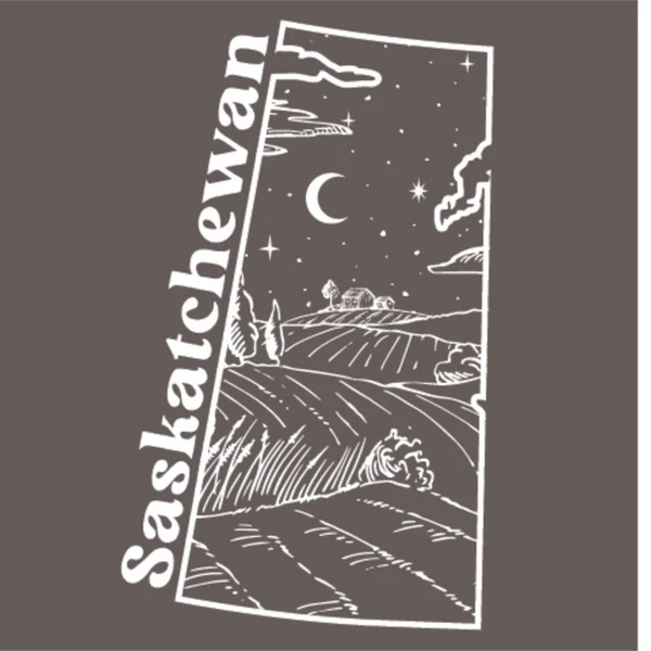 FLAT // Saskatchewan Shape / Unisex Tshirt