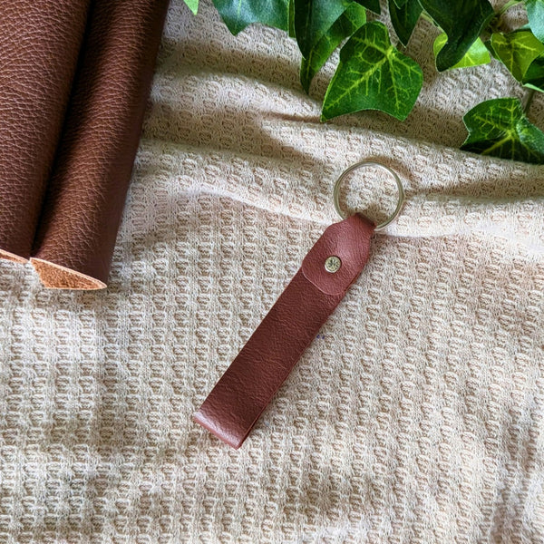 Leather Loop Keychain - Standard