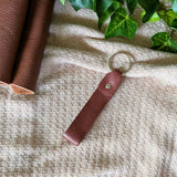 Leather Loop Keychain - Standard