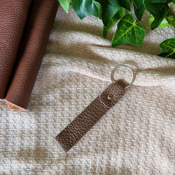 Leather Loop Keychain - Standard