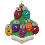 Light Bright Family Ornaments