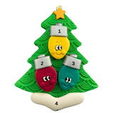Light Bright Family Ornaments