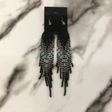 Seed Bead Earrings Lg