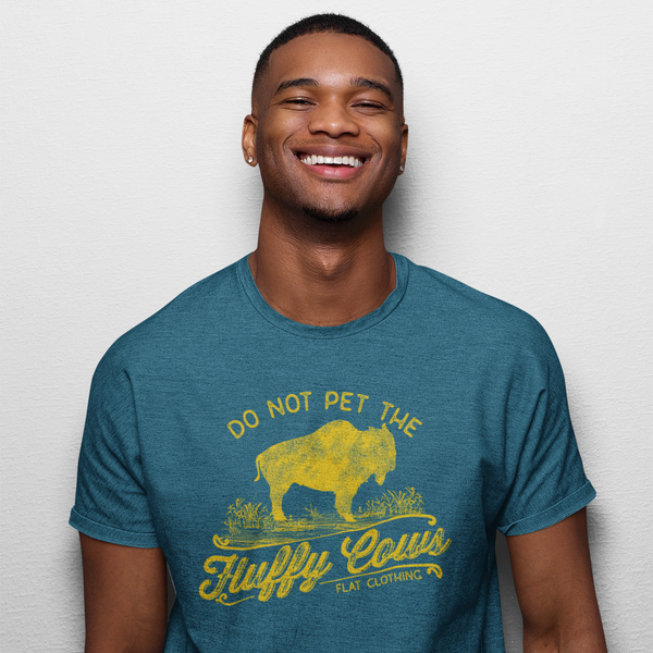 FLAT // Fluffy Cow Tee / Unisex