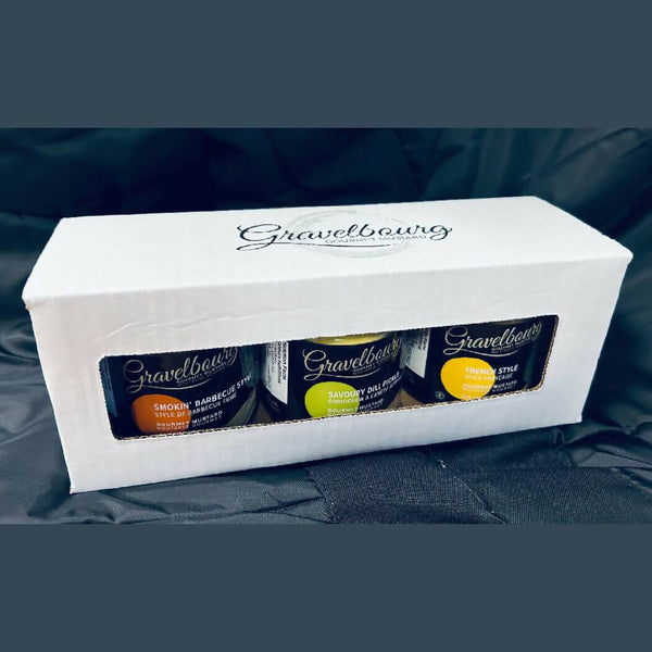 Gravelbourg Mustard 3-jar gift set