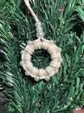 Pearl Macrame Christmas Ornament
