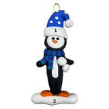 Scarf Penguin Ornaments