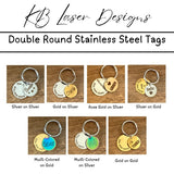 Personalized Double Stainless Steel Pet Tag