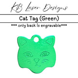 Personalized Cat Aluminum Pet Tag