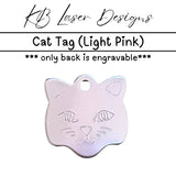 Personalized Cat Aluminum Pet Tag