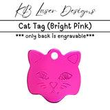 Personalized Cat Aluminum Pet Tag
