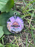Alberta Mountain Keychain