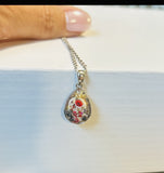 Poppies Forever in Bloom Necklace
