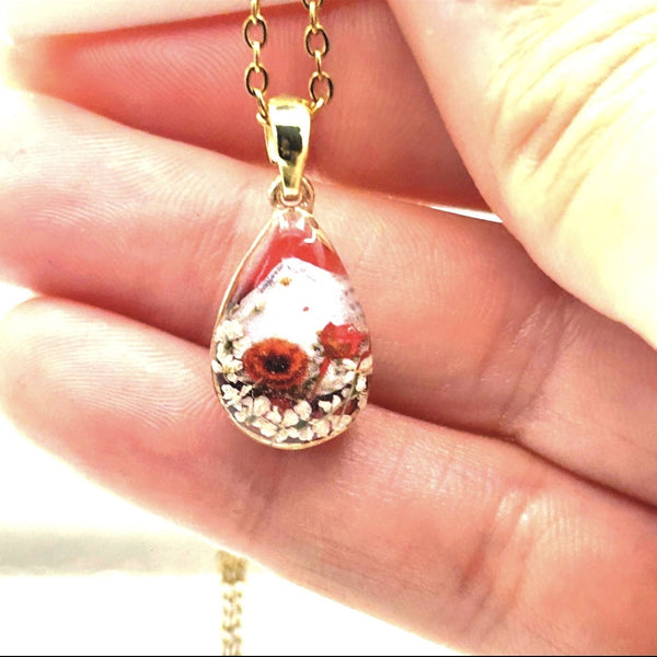 Poppy in Bloom Necklace