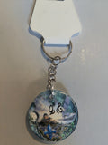 Québec Fleur-de-Lis Keychain