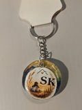 Sask Golden Fields Keychain