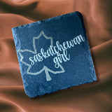 Sask Themed Slate Coasters