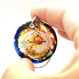 Saskatchewan Prairie Vibrant Keychain