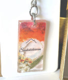 Saskatchewan Sunset Keychain