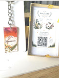 Saskatchewan Sunset Keychain