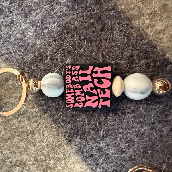 Saying keychains
