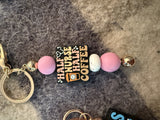 Saying keychains