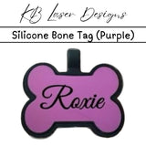 Personalized Silicone Bone Pet Tag
