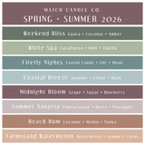 Soy Candle: Spring + Summer 2026