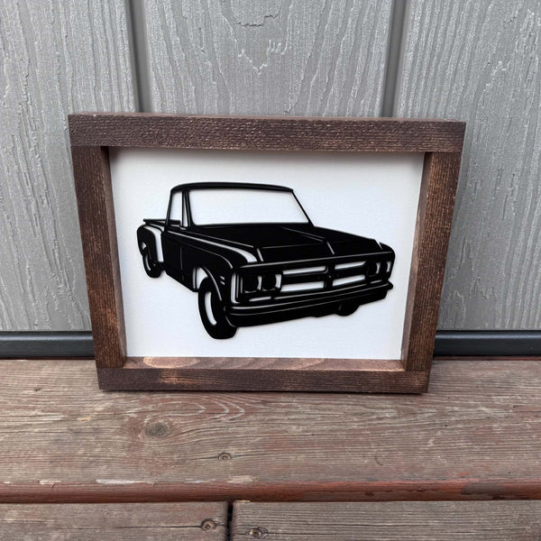 Stepside Truck Sign