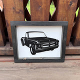Stepside Truck Sign