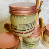 Emulsified Goat Milk Sugar Scrub