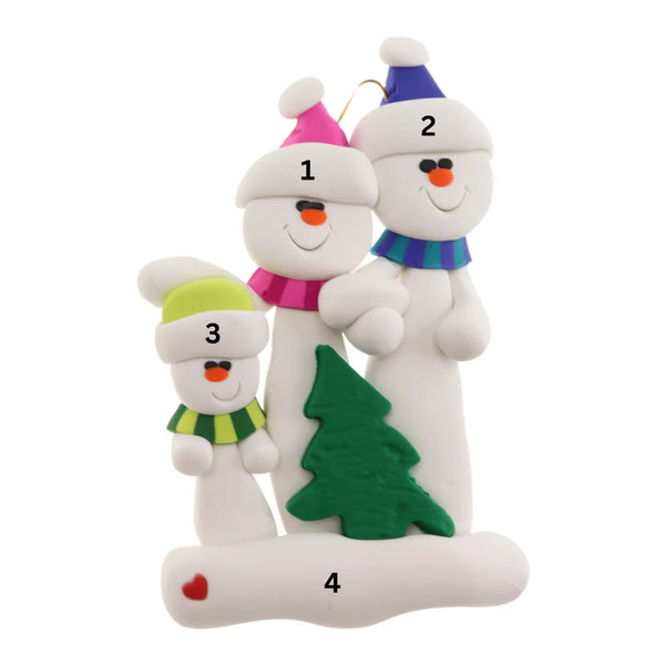 Tree Family Ornaments