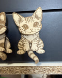 Wiggly Cat Fridge Magnet