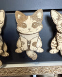 Wiggly Cat Fridge Magnet