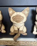 Wiggly Cat Fridge Magnet