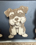 Wiggly Dog Fridge Magnets