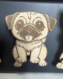 Wiggly Dog Fridge Magnets