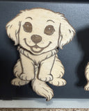 Wiggly Dog Fridge Magnets