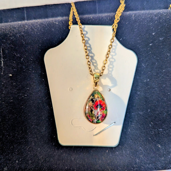 Wild at Heart Poppy Necklace