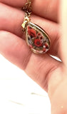 Wild at Heart Poppy Necklace