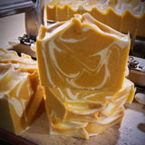 Turmeric & Honey with Kaolin Clay Goat Milk Soap - HandmadeSask