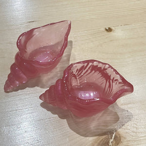 Seashell Trinket Dishes, resin