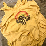 Shop Local Rainbow Ladies Tank Top - HandmadeSask