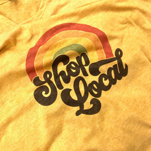 Shop Local Rainbow Ladies Tank Top - HandmadeSask