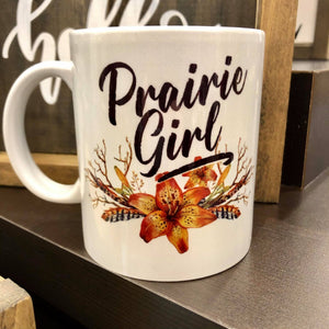 Prairie Girl Mug - HandmadeSask