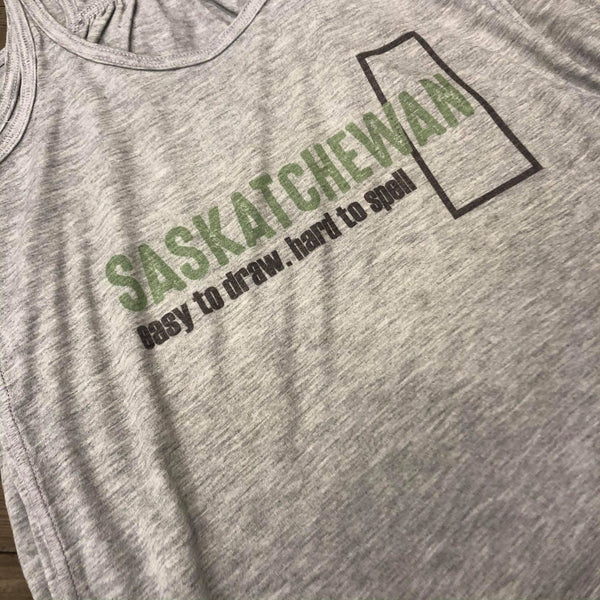 Saskatchewan Female Tank - HandmadeSask